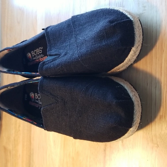 Bobs from Skechers Jute wedge slip-ons - Picture 3 of 9